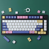 132 Keys Pbt Keycaps,Dye Sublimation Xda Profile Keycaps Customized Ansi Layou