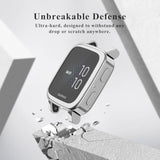 4 Pack Case For Garmin Venu Sq 2 / Venu Sq Screen Protector Case, Soft Tpu All-Around Protective Screen Cover Bumper Frame Compatible With Garmin Venu Sq 2 Music/Venu Sq Music Smartwatch (4Pack B)