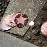 Rose Gold Star Garlands Decorations Twinkle Little Star Birthday Baby Shower Graduation Party Decor Bridal Shower Bachorette Banner Moon Stars Starry Night Planet Celestial Theme Backdrop