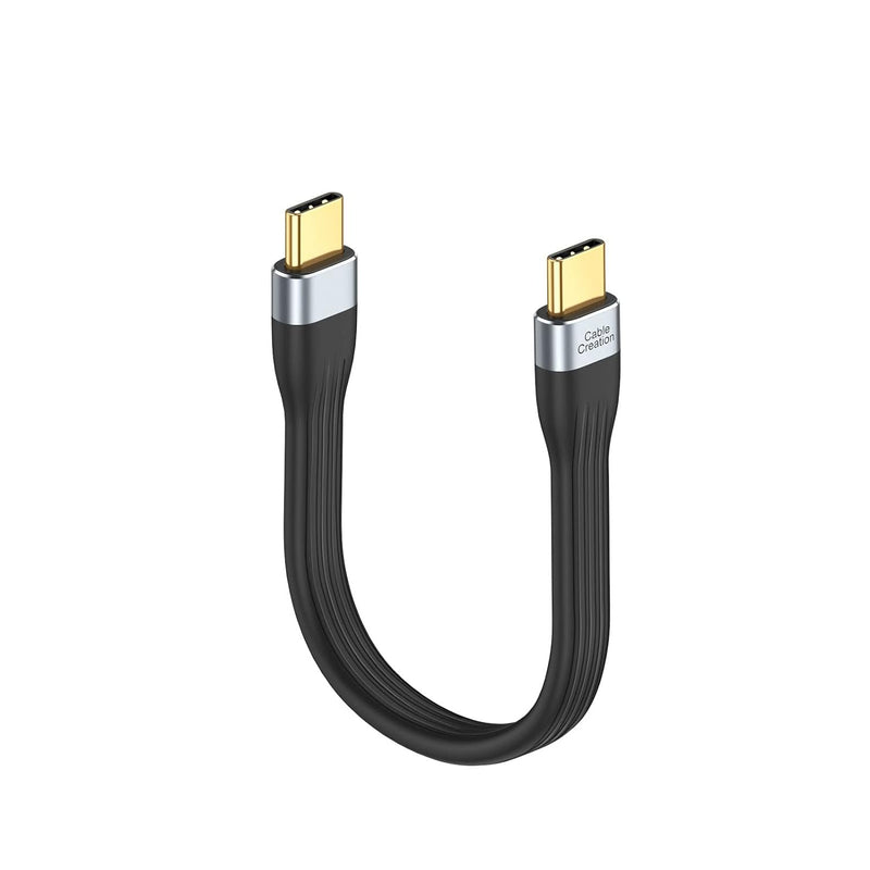 CableCreation Short USB C Cable 6inch, USBC to USBC PD FastCharging Cord, USB