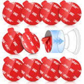 10-Pack 3M Sticky Pads for PopSocket Base 1.38" Strong Adhesive