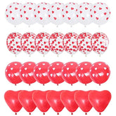 Valentines Day Balloon Pink Red Balloons Red Heart Balloons For Valentine'S Day Anniversary Mothers Day Wedding Engagement Party