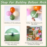 154PCS Fresh Off the Market Balloon Arch Kit for Bridal Shower Bachelorette
