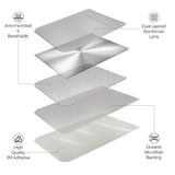 3-Pack Adhesive Phone Wallet, Double Secure Stick-On Card Holder - Black