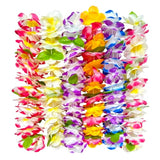 6 Count Thickened Hawaiian Leis, Perfect Luau Party Supplies For Summer Beach Vacations, Essential Party Decorations For Birthday, Graduation, And Wedding Celebrations