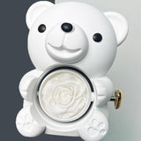 New Rose Hug Bear Jewelry Box Preserved Real Rose Gifts Eternal Rose Box For Mom,Girlfriend,Women,Wife,Valentine'S Day,Mother'S Day,Birthday,Anniversary