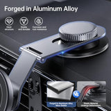 SYNCWIRE Fits MagSafe Car Mount for Universal Dashboard, Tesla Screen, Magnetic Phone Holder for Car, Foldable Aluminum Alloy Arm, Super Stable Car Mount for iPhone 16 Pro Max 15 14 13 12&All Phones