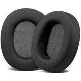 Mesh Fabric Replacement Earpads For Sony Mdr-7506 Mdr-V6 Mdr-V7 Mdr-Cd900St Monitor Headphones, Ear Pads Cushions With Softer High-Density Foam - Black