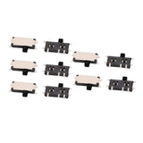 10Pcs 2 Position 7P 1P2T Smt Surface Mounted Devices Self Locking Mini Power Slide Switch 7X2X1Mm