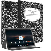 Case For Tmobile Revvl Tab 5G 10.36 Inch Case,2023 Released Premium Leather Stand Cover With Sleep/Wake And Multiple Viewing Angles (Black Book)