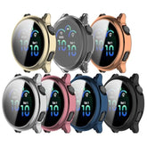 7Pack Compatible With Garmin Vivoactive 6 Smartwatch Screen Protector Case Watch Face Cover Full Protection