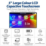 B85 Wide Format Handheld Inkjet Printer Industrial Inkjet Printer With 4 Inches Print Height For Large Format Batch Coding Variable Data Printing On Any Surfaces