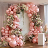 Dusty Rose Balloon Garland Kit: Pearl Pink Boho Wedding Decor