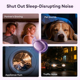 Sleep Earbuds for Side Sleepers, Sleep Headphones with Vibration Charging Case Wireless Bluetooth 6.0, Soft Silicone Invisible Earbuds for Sleeping,