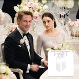 White Wedding Card Box For Wedding Cards At Reception, Birthday, Baby Shower, Graduation Box Party, Raffle, Anniversaries?Money Boxes Holder