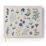 Embroidered Fabric Guest Books - Elegant Wedding Guest Book - Perfect For Wedding Receptions, Birthdays And Special Events - Baby Shower Guest Book With 200 Pages Blank And Lined For Sign-In And Photo