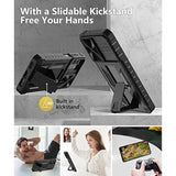Case For Samsung Galaxy A13 5G: Grade Drop Proof Protection Rugged Protective A13 5G/4G Phone Cover With Belt Clip Holster Kickstand & Slide - Shockproof Tpu Matte Textured Bumper - Black