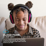 Jbuddies Pro Wireless Over-Ear Kids Headphones | 35+ Hour Battery Life | Built