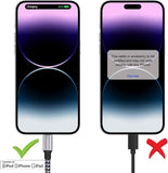 3 Pack Apple MFi Certified iPhone Charger Cable 6FT Nylon Braided Lightning Fast Charging USB Cord for iPhone 14 13 12 11 iPad