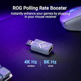 ASUS ROG Keris II Ace Wireless Gaming Mouse β Right-Handed Ergonomic, 54g, Tri-Mode Connectivity, 42K DPI, up to 107Hr Battery, PC/Mac Support - White