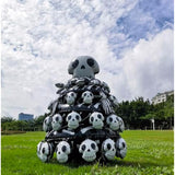 Halloween 4D Skull Foil Balloon 43" Helium Mylar Balloons for Halloween Party Decoration