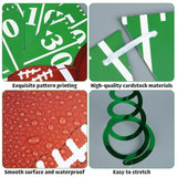 41 Pcs Football Hanging Swirl Banner Decorations Football Party Decoration Kit Include Game Time Pennant Banner Hanging Spirals For Game Day Sport Tailgate Party Supplies