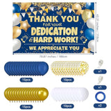 We Appreciate You Decorations Blue Gold We Appreciate You Banner With Balloons Arch Kit Thank You Backdrop For Teacher Employee Staff Doctors Nurse Poaster Volunteer Appreciation Week Party Decor