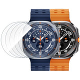 6 Pack For Samsung Galaxy Watch Ultra 47Mm 2025/2024 Screen Protector, Anti-Fog, Anti Scratch, Bubble Free Hd Tempered Glass Protective Film For Galaxy Watch Ultra Accessories