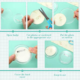 3 Inch Button Maker Diy Button Pins Acrylic Button Pin Badge Clear Cra