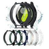 6+6 Pack Samsung Galaxy Watch 7 44mm Case & Screen Protector Anti-Fog Glass