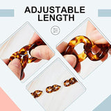 2 Pcs Crossbody Phone Lanyard Chain Charm Cell Phone Straps Compatible With Universal Cases 59 Inch(Black, Coffee)