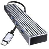 USB C 3.2 Hub, ORICO 4 Ports USB 3.2 Gen 2 USB C Adapter with 100W Power Deliv