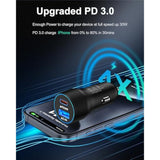 Pixel 9A 8 Pro Fast Car Charger Usb C Cigarette Lighter Adapter 5.4A Type C Cargador Carro Rapid Charging Car Block Compatible With Google 10Pro Xl/9/8A/7A/7 Pro/6/6A/6 Pro/5A/5/4A/4 Xl, Iphone 17/16E