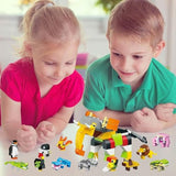 Party Favors - 24Pack Mini Building Blocks Toy For Goodie Bag,Bulk Toys Classroom Prizes,Party Bag,Pinata Stuffers,Back To School Birthday Students Gifts For Kids,Boy 6-8-12