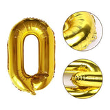 32 Pcs 16" Foil Chain Balloons Retro 80s 90s Hip Hop Party Decorations