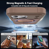 iPhone 17 Pro Case with Stand 6.3 inches Brown