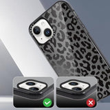 2 Pack Cheetah Print Cases For Iphone 13 / Iphone 14 Case 6.1 Inch, Clear Cute Coquette Fashion Leopard Patterns For Girls Women Funda With Shockproof Protection Silicone Soft Tpu Cover