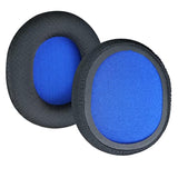 Arctis 3/5/7 Mesh Ear Pads Cushion, Replacement Fabric Earpads Blue Lining For Steel Series Arctis 3 Arctis 5 Arctis 7/7P Arctis 9 Arctis 1 Arctis Pro Prime Wireless Headsets