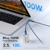 Haribo Usb C To Usb C Cable (4.9Ft, 2 Pack), 100W Pd Fast Charging, Led Display, Usb 2.0 Gummy Bear Style Charging Cords For Iphone 15/16, Galaxy, Pixel, Ipad