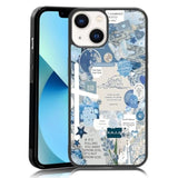 Classic Religious Sayings Christian Phone Case Fit For Iphone 13 β Tpu Blue Aesthetic Cross God Jesus Phone Cover Gift For Boy Girl Men Women