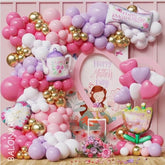 Mother'S Day Balloon Garland Arch Kit With Lager Size Mother'S Day Foil Balloons For Best Mom Ever Mothers Day Party Birthday Decoration Supplies(Pink)