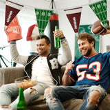 100 Ft Football Pennant Banner Flags for Tailgate Parties and Birthdays