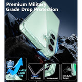 Clear Shockproof Case for Samsung Galaxy S24 Plus Military Grade