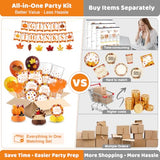Turkey Decoration Thanksgiving Centerpieces for Tables & Mantel