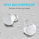 Wireless Earbuds for Kids, Headphones with Cute Panda Charging Case with Mic, Noise Cancelling,Typ-C, 3D Stereo Waterproof Bluetooth buds for Sport &