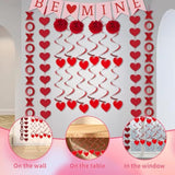 21 Pcs Valentine'S Day Decoration Set, Pre-Assembled Be Mine Banner, H