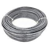 MICRO CONNECTORS 250 Feet Cat6 Solid (STP) Outdoor Bulk Ethernet 23AWG Cable (