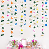 46Ft Tropical Party Decorations Gold Palm Leaves Garland Banner For Su