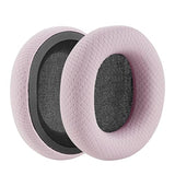 Geekria NOVA Mesh Fabric Replacement Ear Pads for Microsoft Xbox Wireless, Stereo 20th Anniversary Special Edition Headphones Ear Cushions, Repair Parts (Pink)