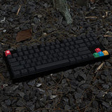 Pbt Gray Japanese Keycaps Cherry Profile Retro Dye-Sub Keycaps Set 130 Keys Cu